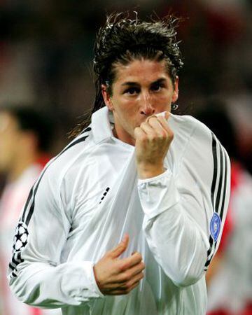 En Atenas se estrenaría como goleador del Real Madrid. Rematando de cabeza una jugada a balón parado.