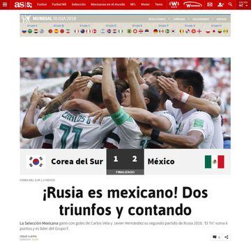 "¡Rusia es mexicano! Dos triunfos y contando"