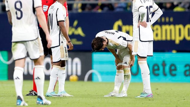 Modric, también lesionado