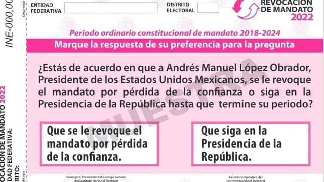 Revocación de Mandato: qué se vota y por qué