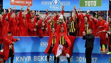 El Vitesse hace historia al conquistar la Copa de Holanda