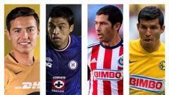 Los 16 futbolistas que han jugado en tres de los 'Cuatro Grandes'