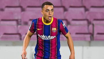 Sergiño Dest becomes first American to start for Barcelona in Champions League