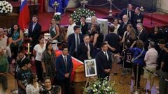 Santiago, 8 de febrero de 2024
Se lleva a cabo los funerales del ex presidente Sebastian Pinera en el Congreso Nacional Santiago.
Dragomir Yankovic/Aton Chile