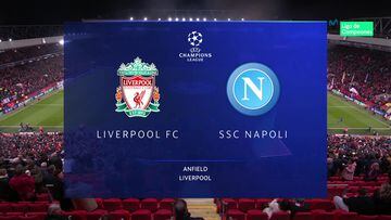 Resumen y goles del Liverpool vs. Nápoles de la Champions League