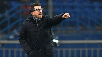 Di Francesco, entrenador del Roma. 