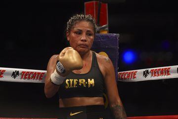 La boxeadora busca ser candidata a diputada federal por Redes Sociales Progresistas.