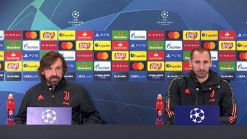 Giorgio&nbsp;Chiellini en rueda de prensa previa a la Champions League
