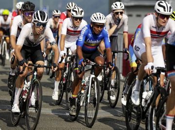 Rigoberto Urán, Nairo Quintana, Esteban Chaves y Sergio Higuita compitieron en la prueba de ruta masculina. Urán se quedó con el octavo puesto y diploma olímpico, en la competencia ganada por Richard Carapaz.