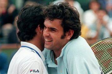 Disputo una final de Grand Slam en su carrera. Lo venció Pete Sampras en Wimbledon 1997.