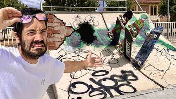 Sergio Lucea encuentra en España "el peor skatepark del mundo"