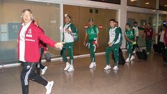 La Selección Mexicana desembarcó en Barcelona
