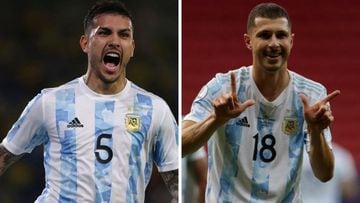 Paredes y Guido, el número cinco de la Selección de Argentina