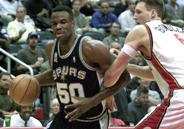 Given only two players have worn 48 and 49, we've opted to skip those numbers and head straight to David Robinson at 50. He formed a lethal partnership with Tim Duncan as the San Antonio Spurs claimed the NBA championship in 1999 and 2003. Robinson was also a two-time Olympic gold-medallist with the USA, in 1992 and 1996.