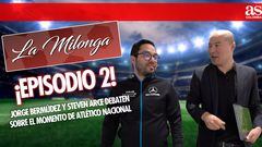 Bermúdez y Arce debatieron en esta oportunidad sobre el “proceso” y actualidad del Club Atlético Nacional.