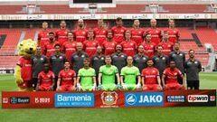 Foto oficial del Bayer Leverkusen.