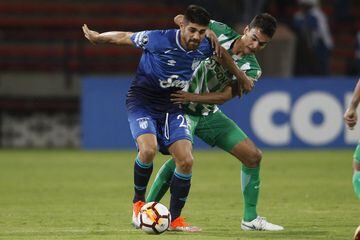 Con gol de Omar Duarte, Nacional venció por la mínima diferencia a Atlético Tucumán, pero no fue suficiente para continuar en la Copa Libertadores, ya que el equipo argentino ganó la ida 2-0 y de esta manera se clasificó a los cuartos de final.