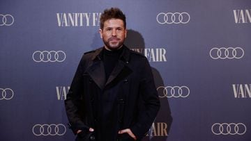 Singer Pablo Lopez at photocall for Vanity Fair Personality of Year Awards 2021 in Madrid on Tuesday, 30 November 2021.