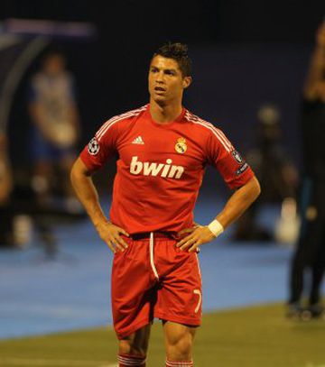 In 2011/2012, Madrid's away kit was completely red - they wore red just once before - in 1970.