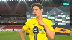 La emoción de figura del Villarreal tras el paso a la final de la Europa League