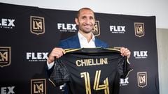 Chiellini debutaría con LAFC el viernes 8 de julio en el clásico ante LA Galaxy.