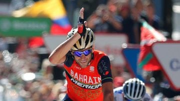 Nibaldi gana y Froome ya es líder de la Vuelta a España