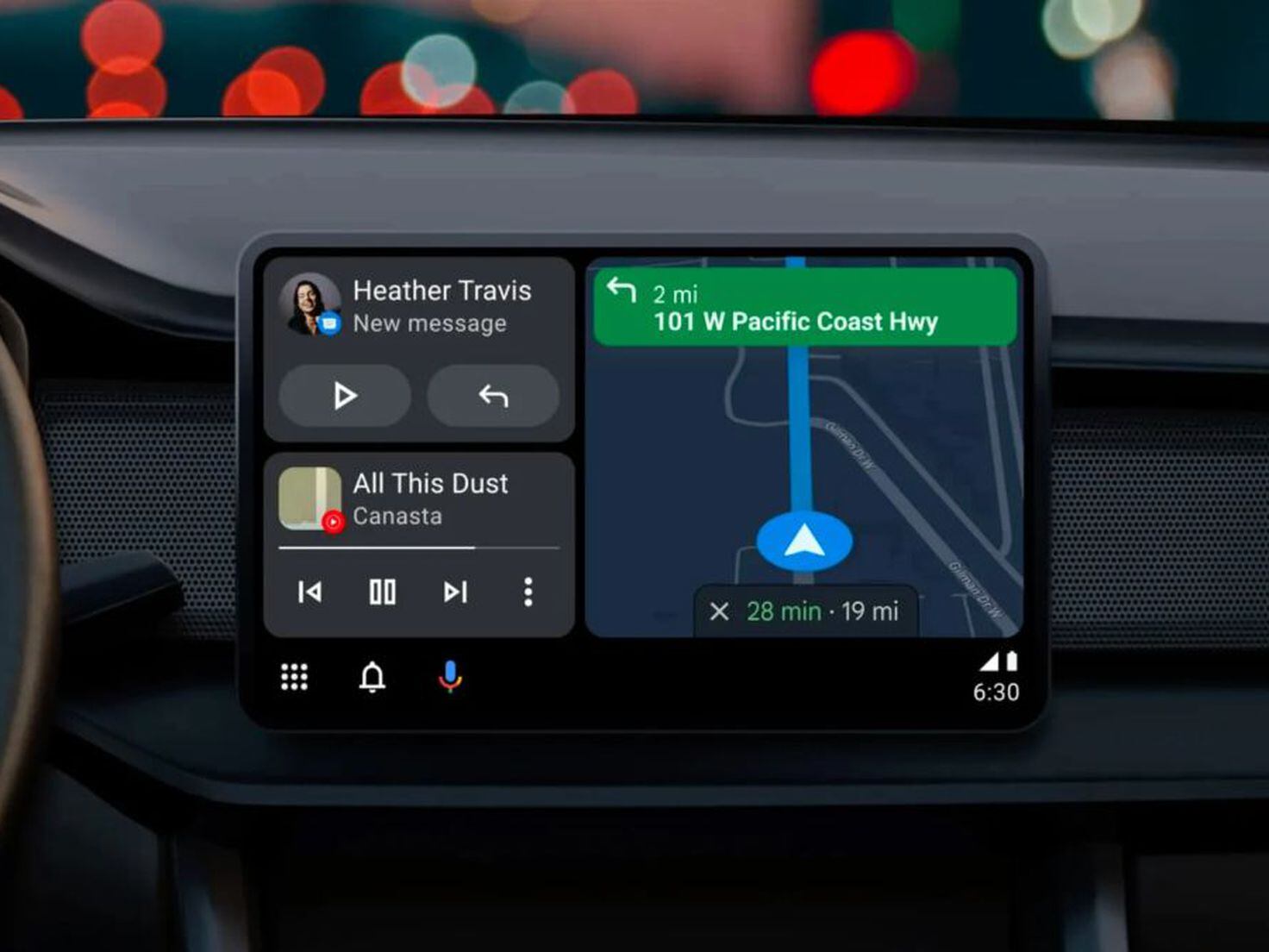 Android Auto te dejará leer tus mensajes en la pantalla del coche -  Meristation