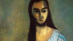 Obra &quot;La Mujer Italiana&quot; de Matisse