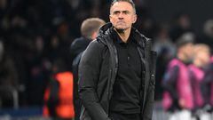 PSG coach Luis Enrique said he’s proud of how his team overcame the challenges in their game vs Newcastle, but would not touch on the controversial penalty.