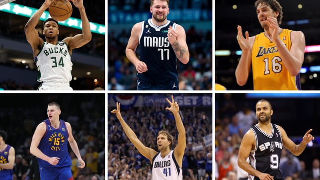 Nowitzki, Pau, Parker, Doncic... El top-10 europeo en la historia de la NBA