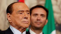 Forza Italia leader and former Prime Minister Silvio Berlusconi