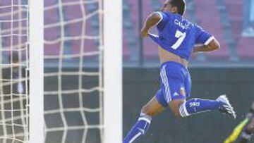 Cesar Cort&eacute;s convirti&oacute; su primer gol desde marzo del 2013 frente a Deportes Iquique.