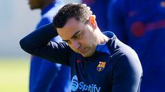 Xavi Hernández again has serious injury issues to contend with, with the LaLiga game against Real Madrid just days away.
