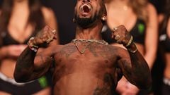 HOUSTON, TEXAS - FEBRUARY 11: Bobby Green weighs in prior to UFC 271 at Toyota Center on February 11, 2022 in Houston, Texas.   Carmen Mandato/Getty Images/AFP
== FOR NEWSPAPERS, INTERNET, TELCOS & TELEVISION USE ONLY ==