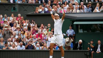 Roger Federer into his 11th Wimbledon final where Marin Cilic awaits