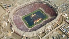 El estadio Monumental luc&iacute;a lleno desde horas antes del inicio. Fito P&aacute;ez, Tini Stoessel, Anita y Sebasti&aacute;n Yatra cantaron &ldquo;Y dale alegr&iacute;a&rdquo; de Fito P&aacute;ez.
