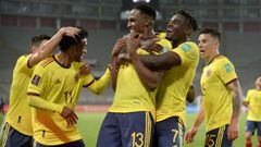 Colombia se impuso a Per&uacute; en 2020 3-0 en su primer partido del a&ntilde;o y el primer partido de Reinaldo Rueda.