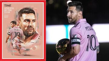 Lionel Messi es nombrado atleta del año por la revista TIME