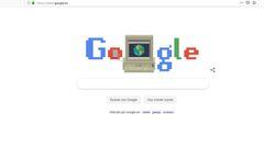 Google celebra el 30 'cumpleaños' de la red con un doodle muy retro