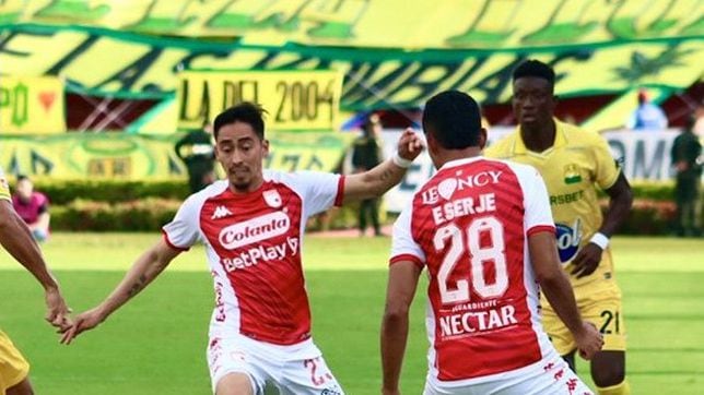 Santa Fe logra un punto en su visita a Bucaramanga