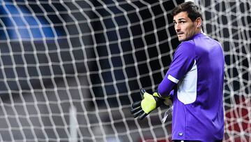 Iker Casillas, training with Porto