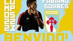 SD Compostela anunció la vuelta de Fabiano