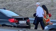 Ian Rush walks up the motorway to the Champions League final