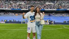 Las mujeres de los futbolistas del Real Madrid celebran el cumpleaños de Sandra Garal. Instagram: @marcoasensio10.