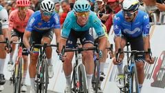 Mark Cavendish se quedó con la cuarta etapa del Tour Colombia.