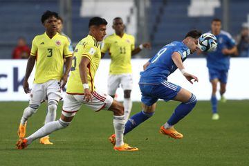 Colombia pierde ante Italia en cuartos de final del Mundial Sub 20