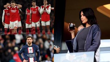 La maldición Kim Kardashian: Primero Arsenal fuera de Champions y ahora el PSG pierde en casa