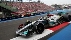 El piloto británico de Mercedes, Lewis Hamilton.