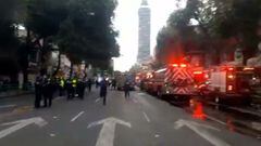 Video: Se registra incendio en la Plaza de la Tecnología en CDMX