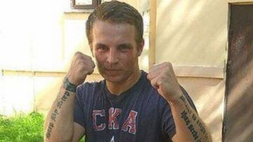 El luchador ruso Denis Petrov.